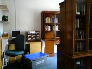 The Sherlock Holmes Collection settles in to Westminster Reference Library, July 2013